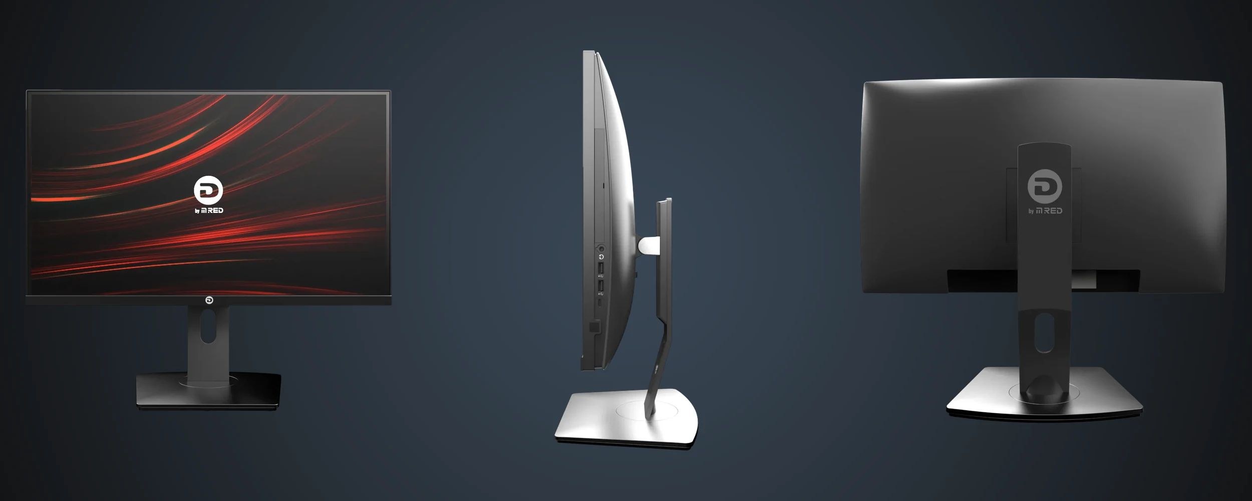Front, side and rear views of the Zenith G27 at the same scale