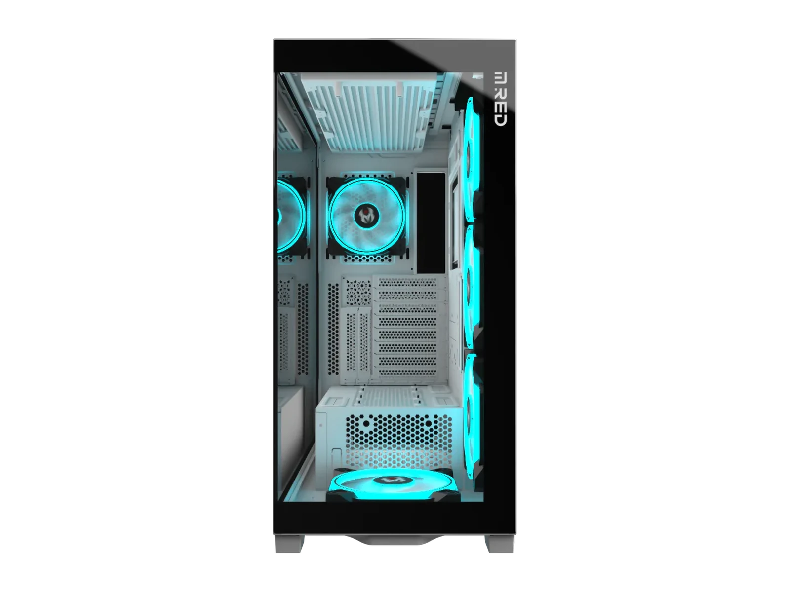 Glass front panel of the Radiant.X White